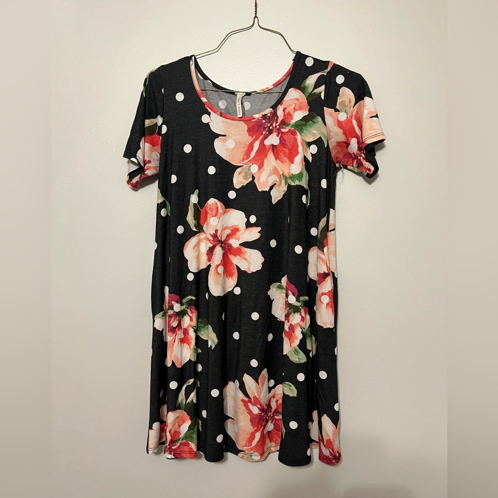 Spring floral dress